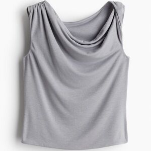 Elegant Gray Women's Top